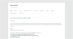 Desktop Screenshot of ellentrue.takeielts.com